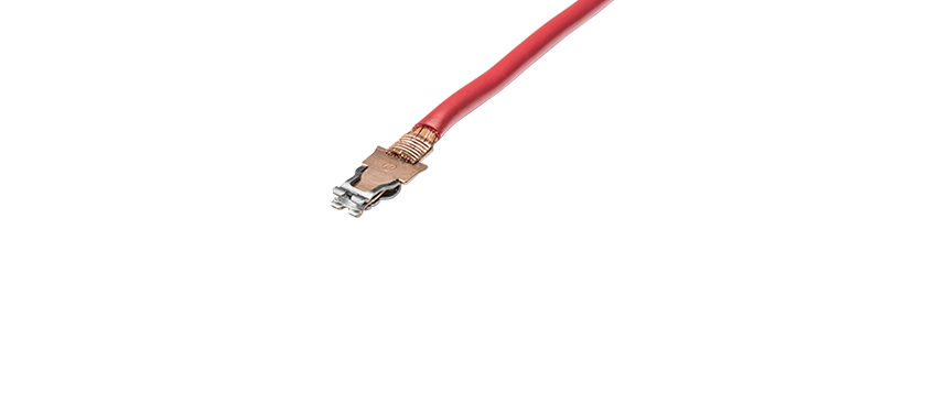 Ultrasonic welding solution by Schunk Sonosystems for copper cable to high current contact