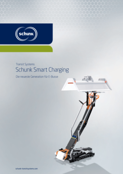 Broschüre: Schunk Smart Charging - E-Busse