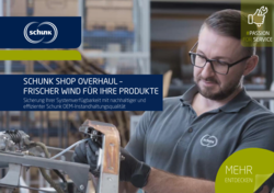 Broschüre: Schunk Shop Overhaul