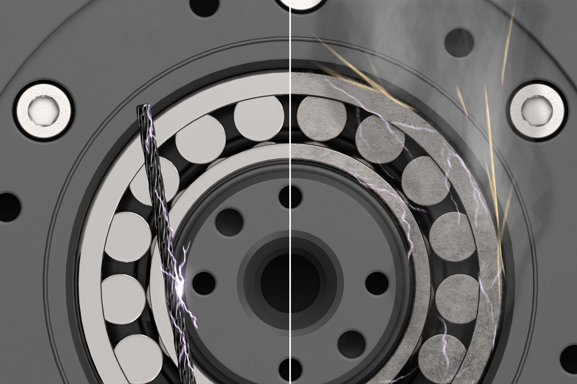 CFG system for railroad applications during installation from Schunk