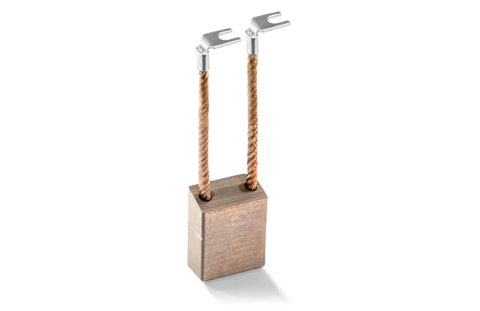  Carbon brush for railway applications
