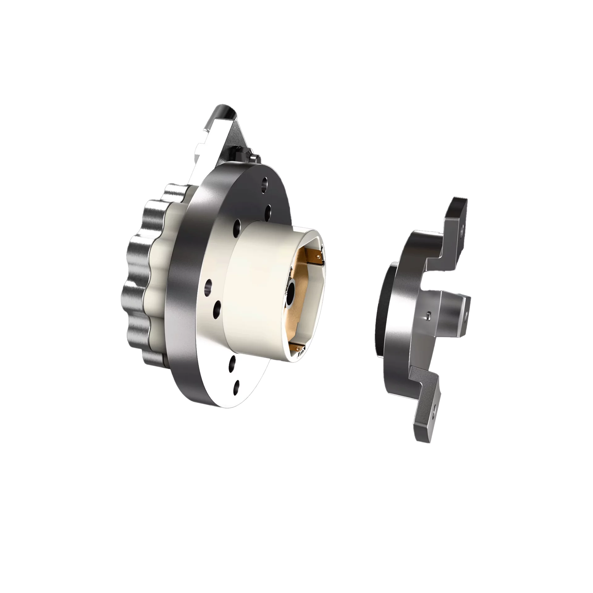 Schunk EASY Grounding Adapter zur Bahn-Erdung in der Variante Rund