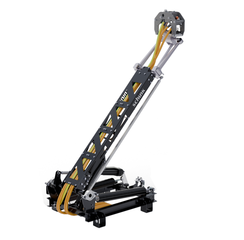  Pantograph SLS 104 from Schunk Transit Systems for reliable power transmission in rail transport