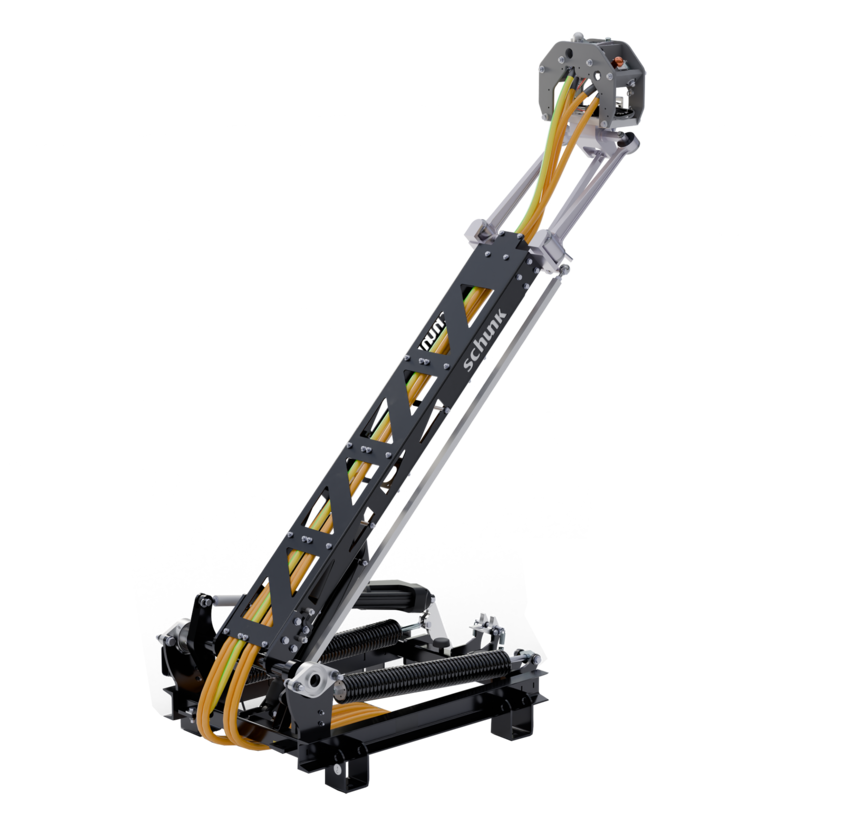  Pantograph SLS 104 from Schunk Transit Systems for reliable power transmission in rail transport