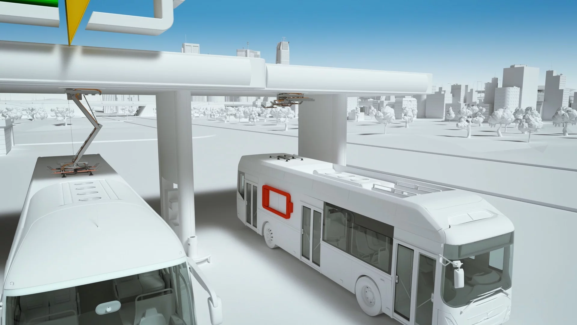  Animated pantograph SLS 202 from Schunk in action