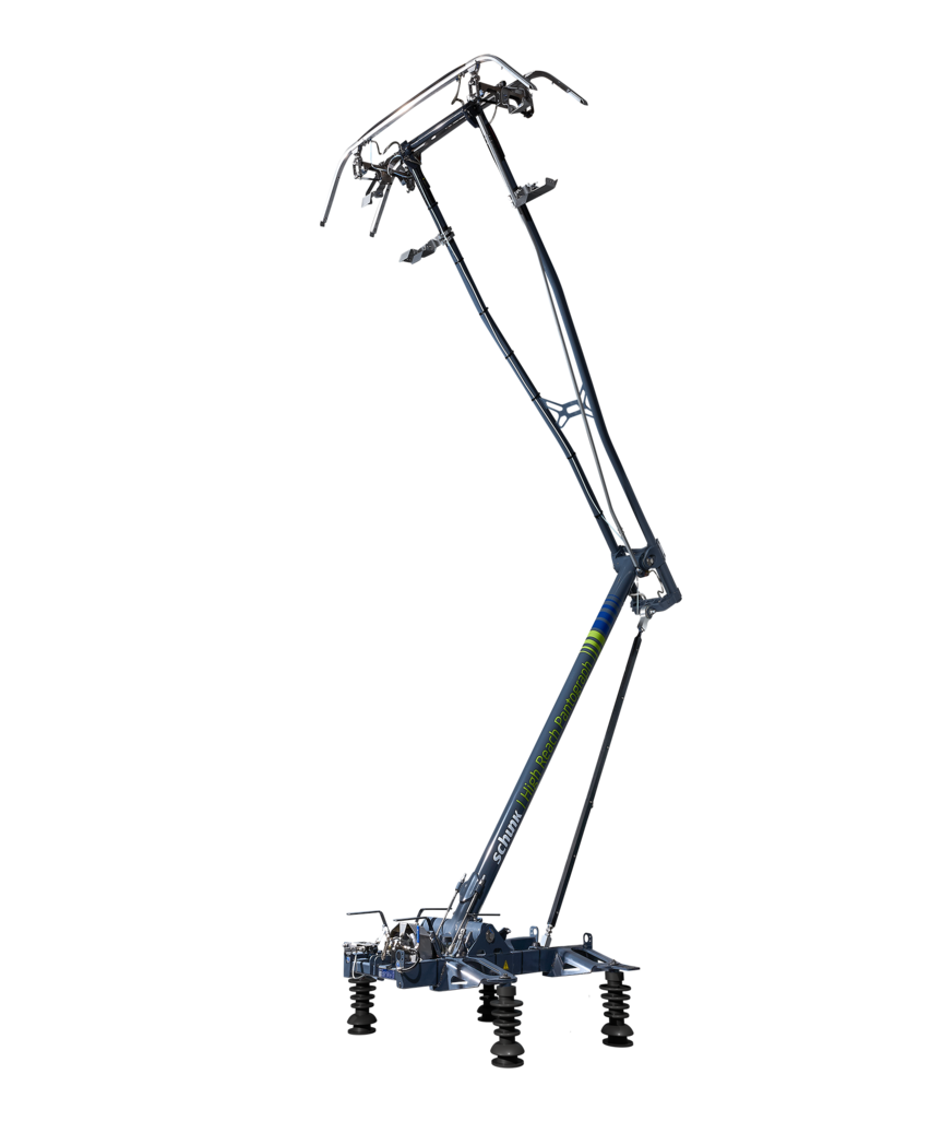  Schunk High-Reach pantograph for exceptionally high overhead lines