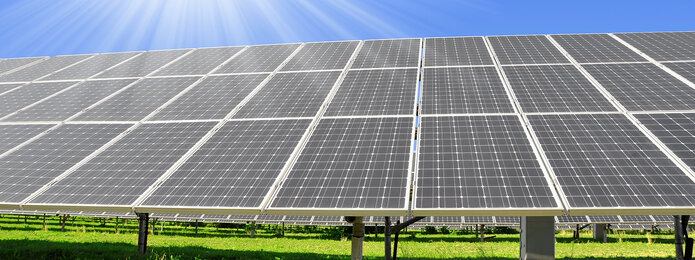 picture of a large photovoltaic system