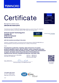DIN EN ISO 9001:2015
