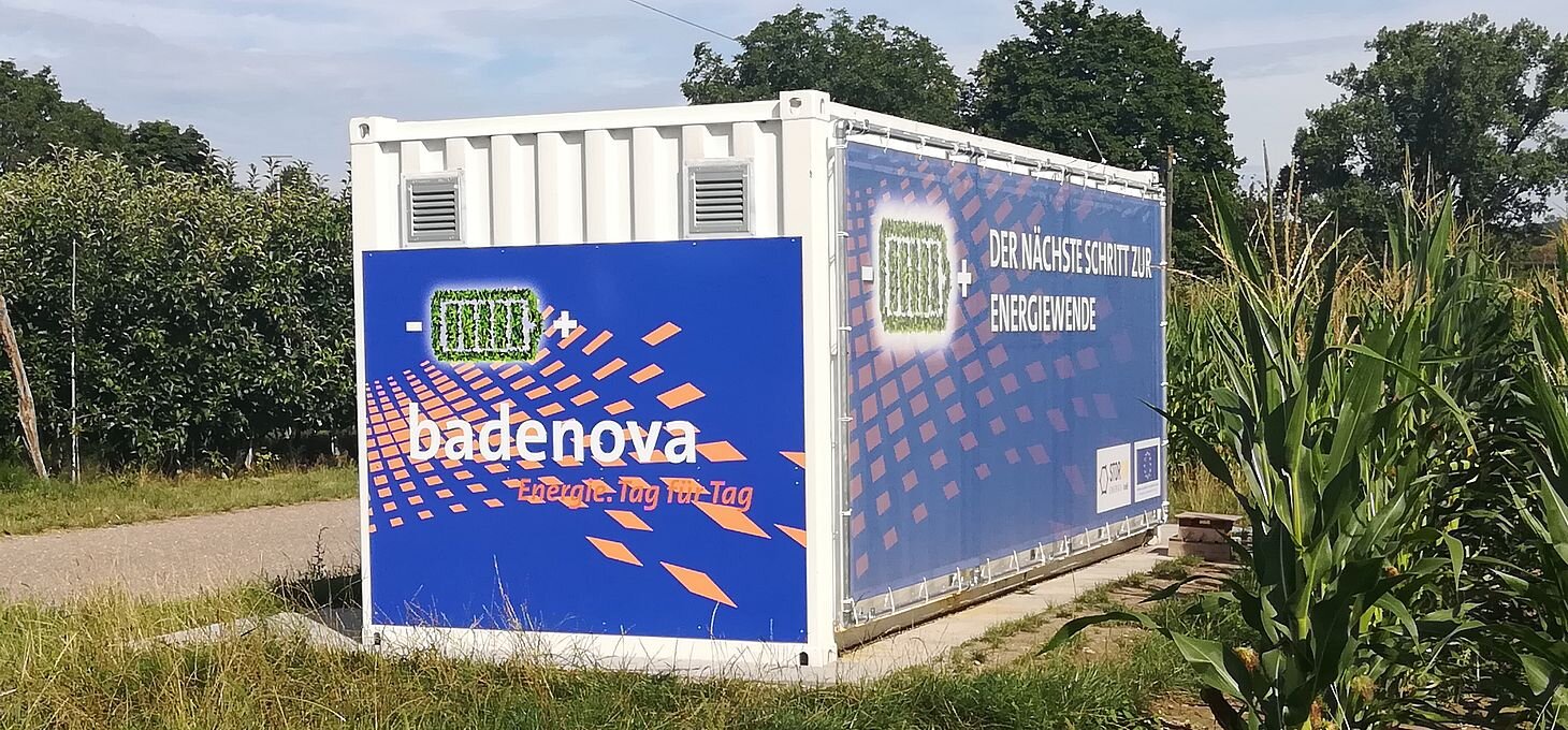 Stationärer Energiespeicher von Badenova