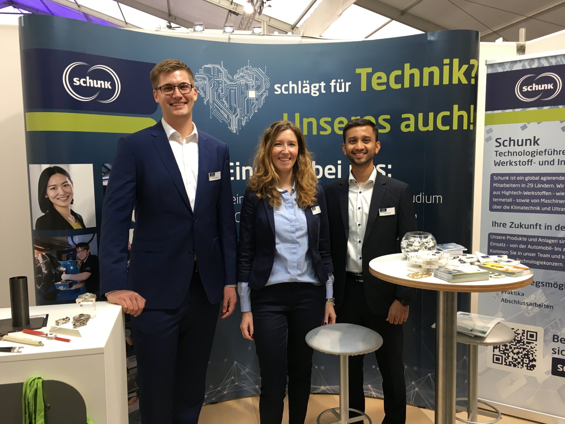  Schunk Team Hochschulmesse
