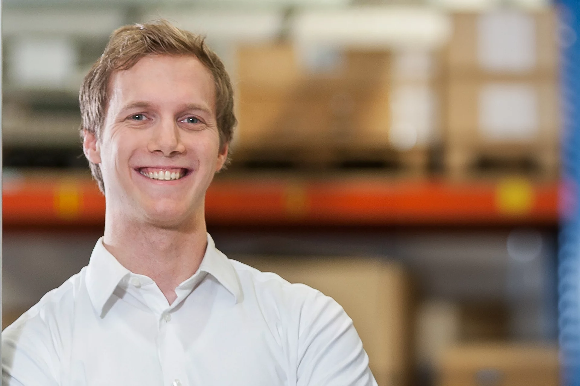 Portrait of Timo Staubach, Head of SBA Battery Driven Vehicles at Schunk Transit Systems