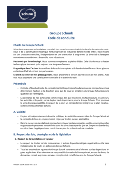 Code of Conduct | FR