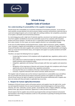 Supplier Code of Conduct