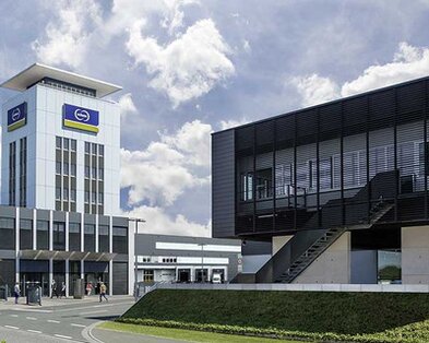 Die Unternehmenszentrale der Schunk Group in Heuchelheim