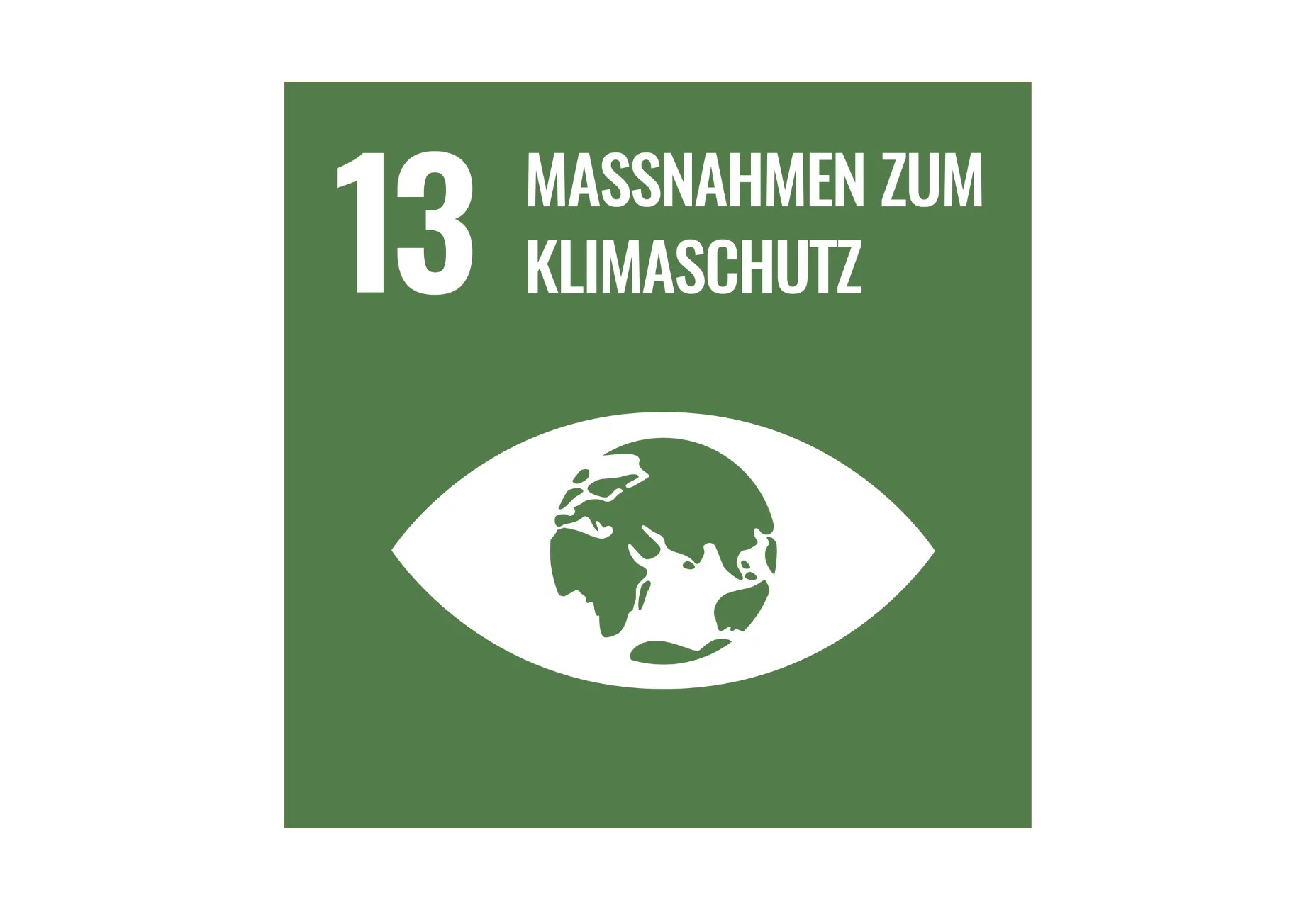  Grünes Icon Thema Klimaschutz Massnahmen