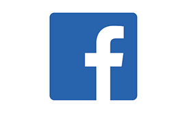 Brand logo of the social media platform or social network Facebook