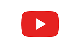  Brand logo of the online video platform YouTube