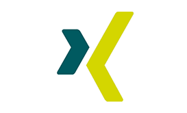   Brand logo of the social career network Xing