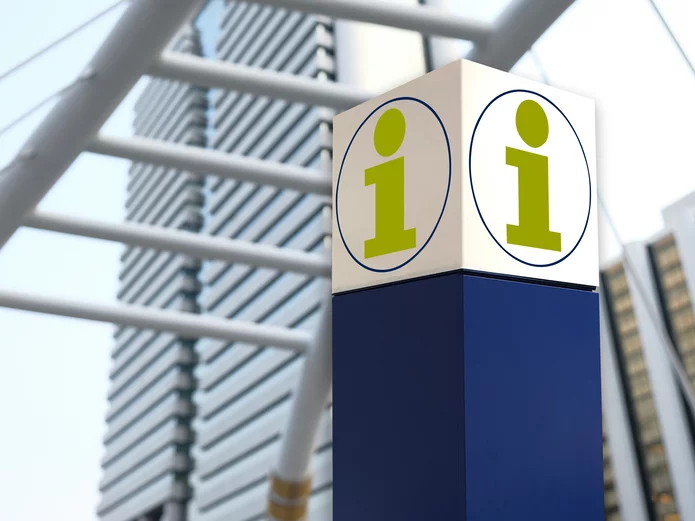 Information stand of the Schunk Group
