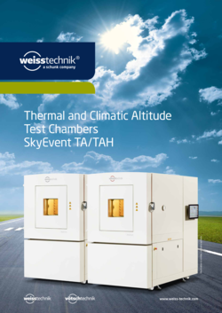 Brochure: Weiss Technik SkyEvent