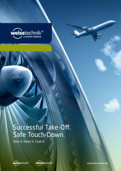 Brochure: Weiss Technik Aerospace