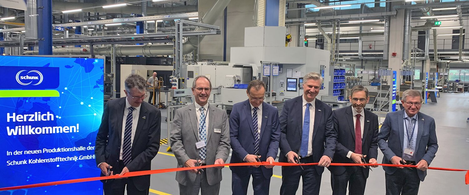 Schunk Opens New Production Hall   Eroffnung GB1 Pas 